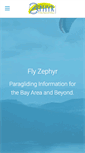 Mobile Screenshot of flyzephyr.com